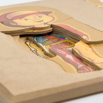 Rompecabezas Cuerpo Humano Nena